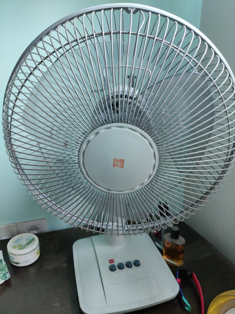 Kdk brand table fan big size, Furniture & Home Living, Lighting & Fans