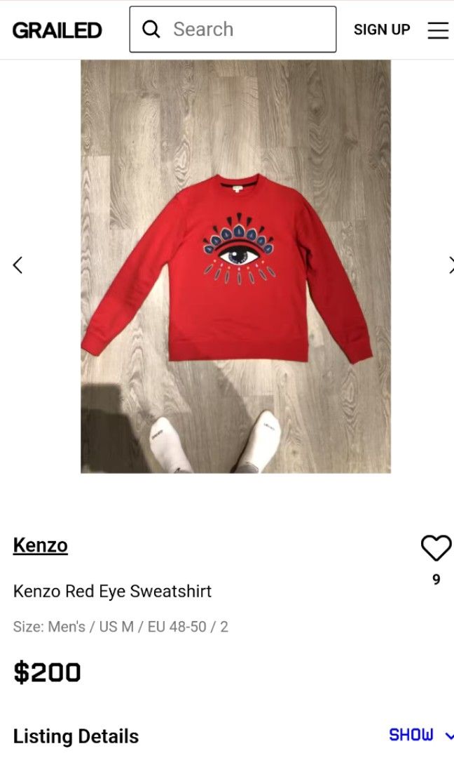 Kenzo paris sales eye sweatshirt