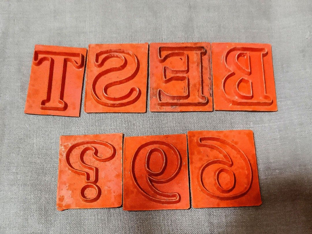 kinky rubber stamp can be used and reused to stamp tshirts paper books