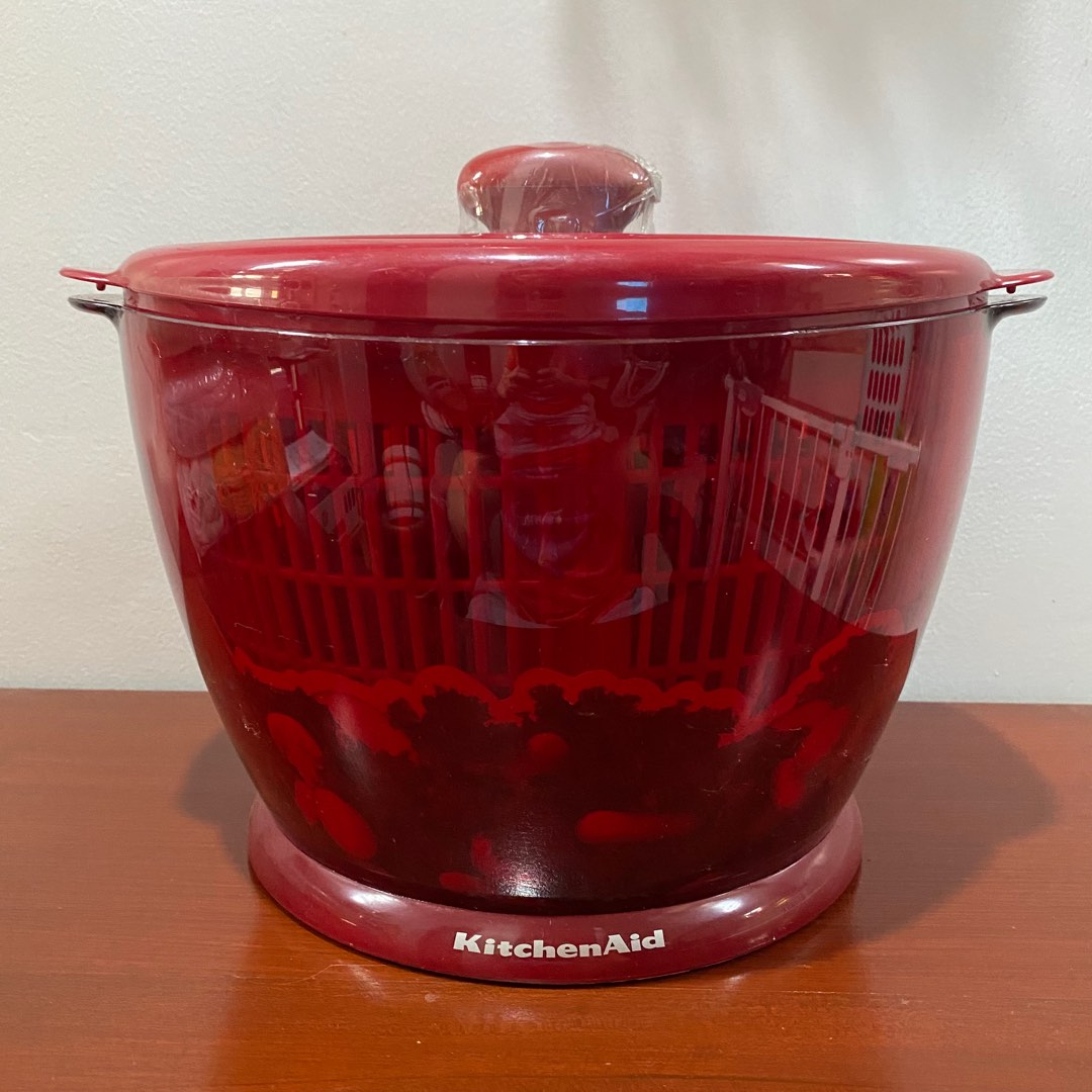 KitchenAid Salad & Fruit Spinner, Furniture & Home Living, Kitchenware