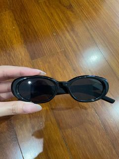 Korean oval small frame sunglasses