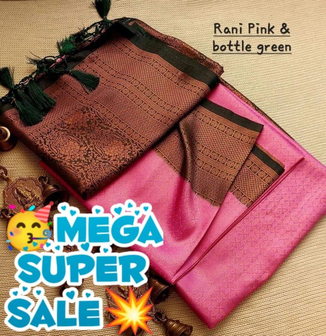 Kubera Pattu Saree - Santorini