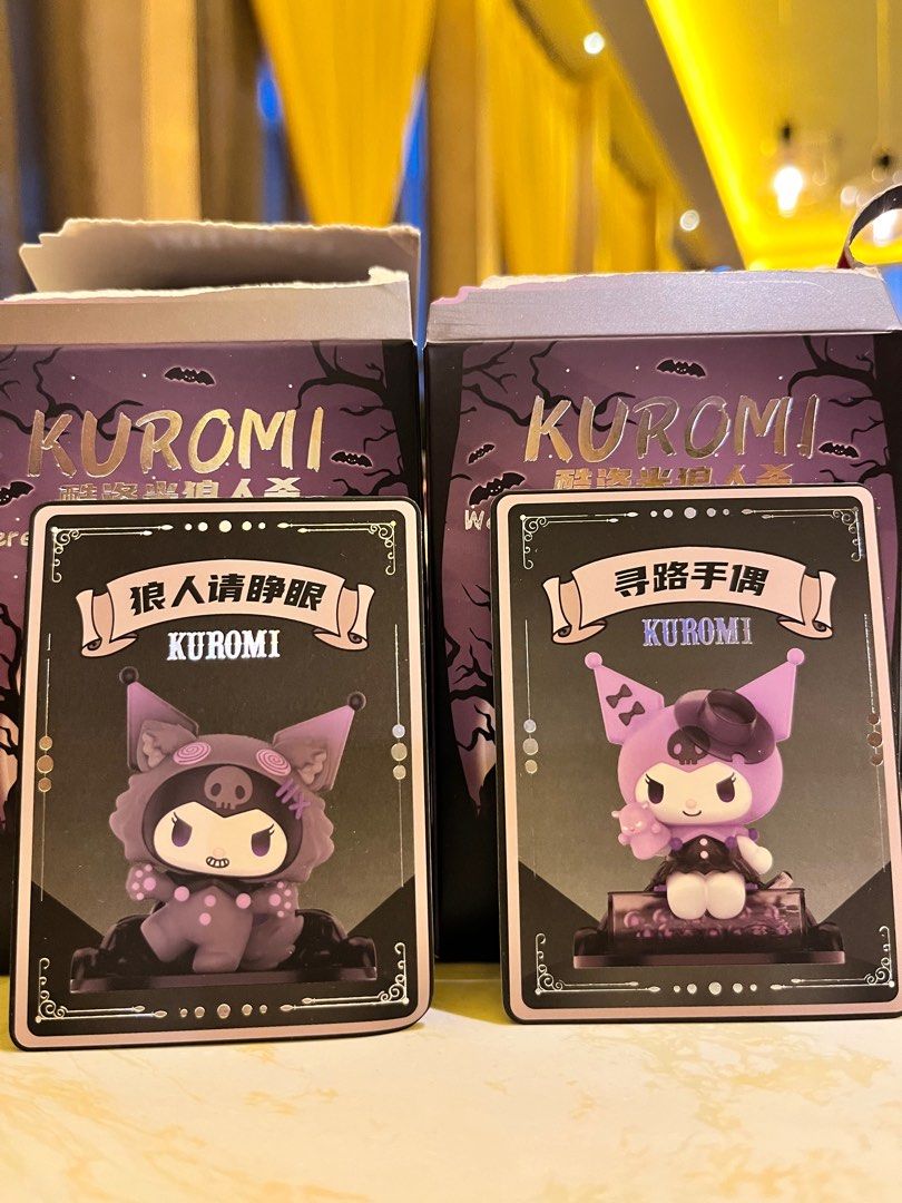 Kuromi狼人殺徽章盲盒/ Kuromi Badge, 興趣及遊戲, 玩具& 遊戲類- Carousell