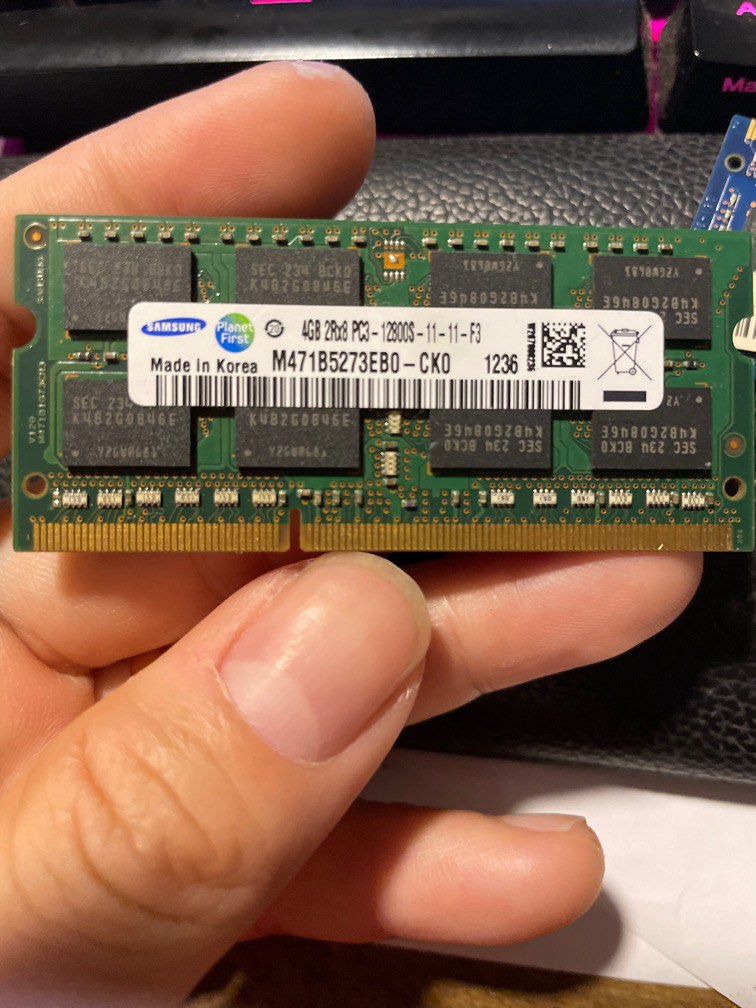 Laptop Ram 4GB 2Rx8 PC3 12800S Computers Tech Parts