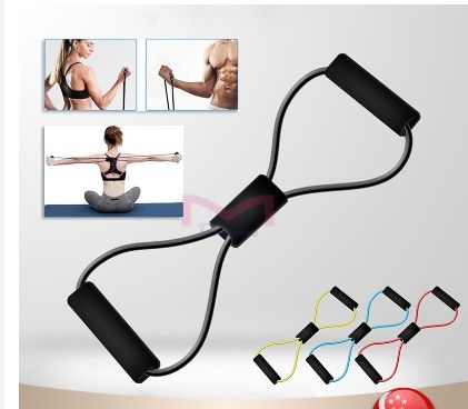 Latex fitness top pull rope