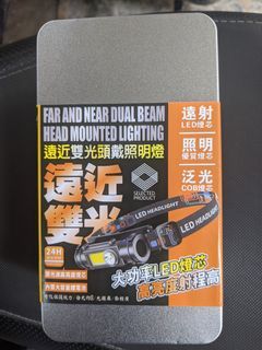 「戶外釣魚專用」LED防水強光頭燈-USB充電款"Outdoor Fishing Special" LED Waterproof Strong Beam Headlight-USB Charging