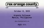 LF WTB REX ORANGE COUNTY in MNL (Category: Events Tickets) located in Makati City. Submitted by yapidoonks (Listing ID 1257730191, Image 1). Description: LF Rex Orange County in MNL Gen Ad tix!! - payment upon meet up only - can do meet ups around bgc and makati - max budget 1,200.