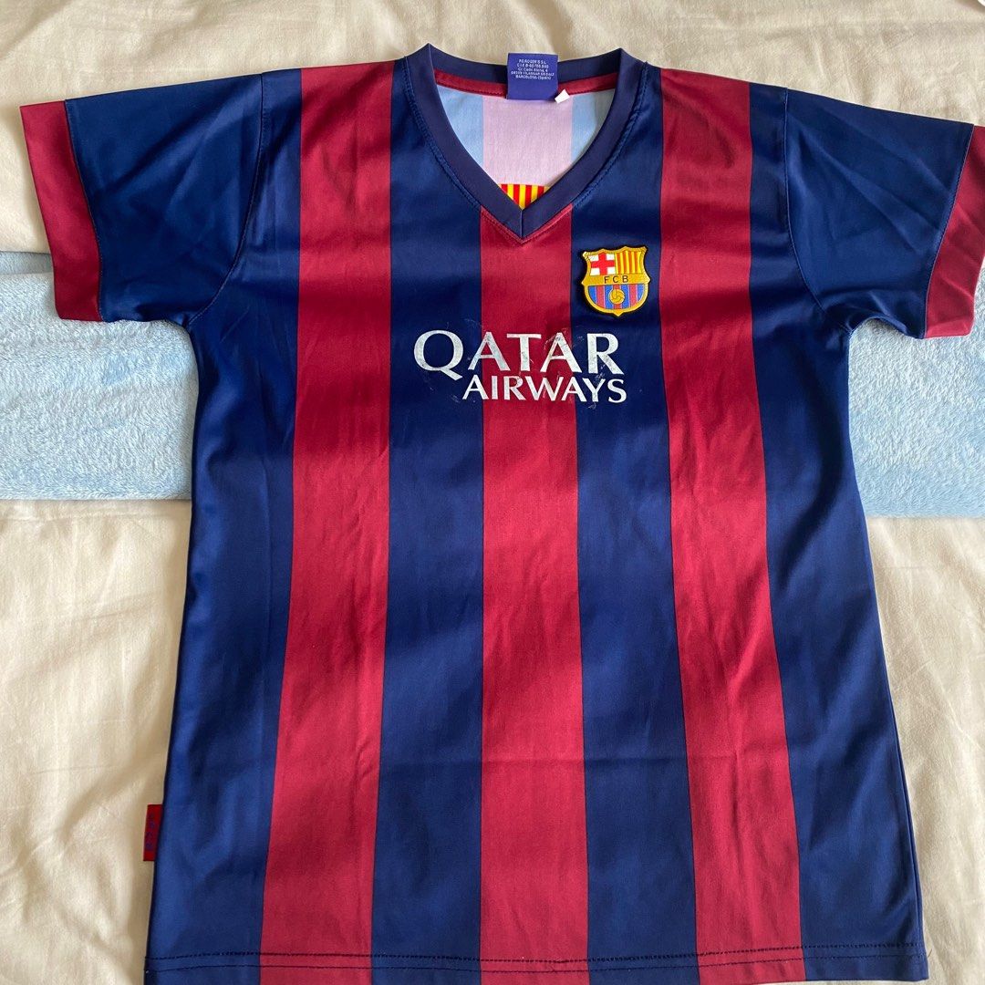 Lionel Messi FCB Barcelona Jersey Shirt Authentic, Sports Equipment