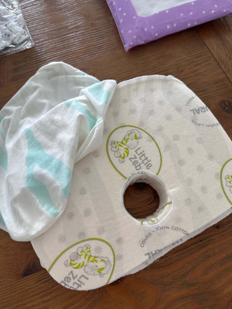 Little Zebra Newborn Hollow Pillow, Babies & Kids, Baby Nursery & Kids Furniture, Other Kids