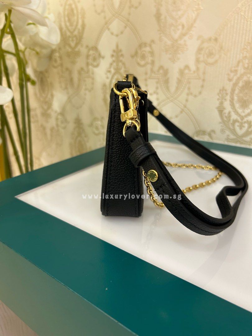 🖤BN below RP🖤Louis Vuitton Easy Pouch Noir Monogram Empreinte Leather,  Luxury, Bags & Wallets on Carousell