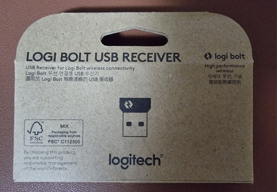 Logitech Bolt USB Receiver Unboxing