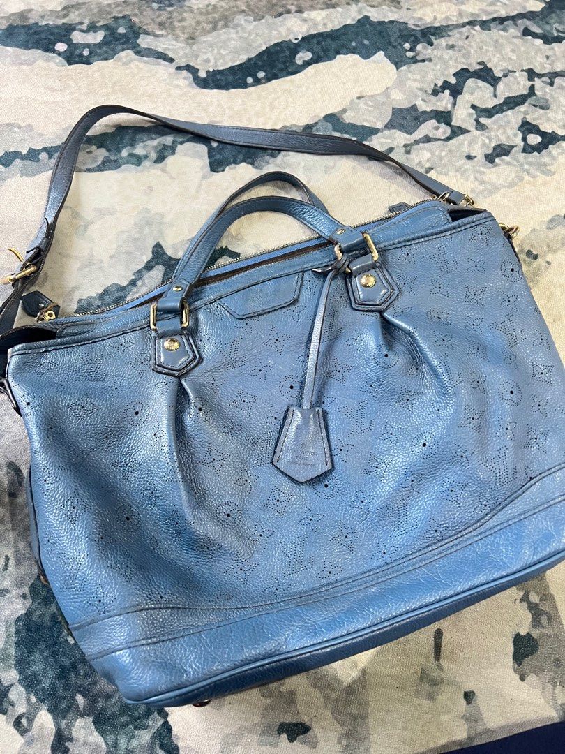 Louis Vuitton Poudre Monogram Mahina Leather Stellar PM Bag