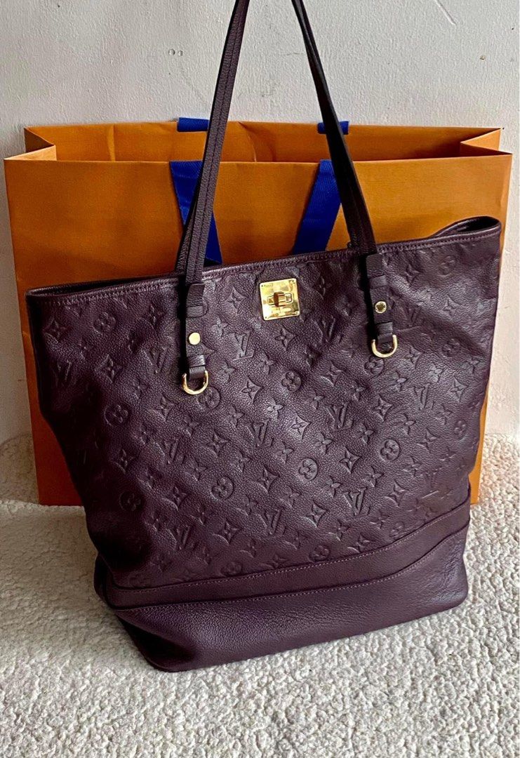 Louis Vuitton LV Monogram Empreinte Citadine Tote 100% Authentic Bag