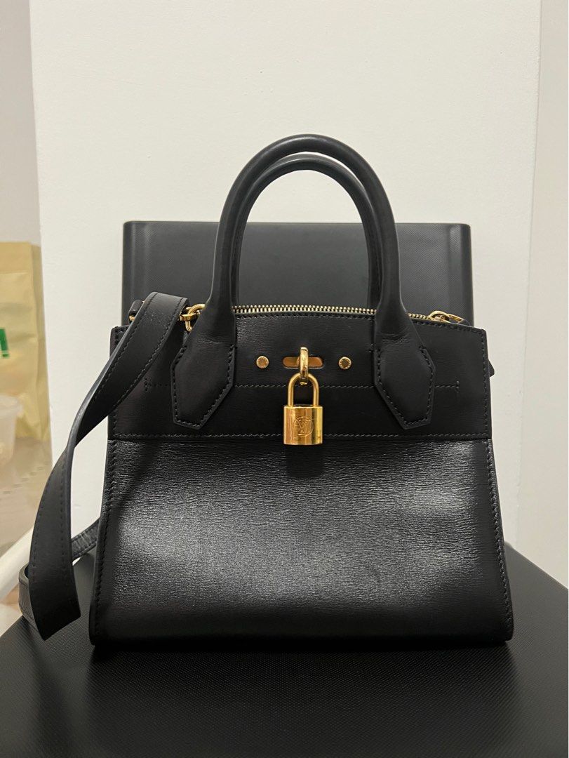 Louis Vuitton (LV) City Steamer Mini Noir, Women's Fashion, Bags
