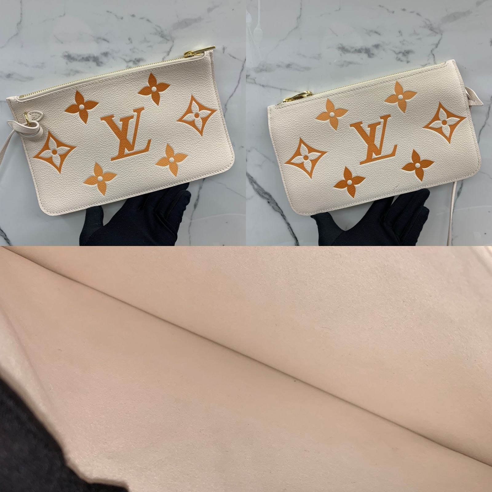 Louis Vuitton LV Neverfull MM Monogram Empreinte Leather Bag (M46516)  $2,850