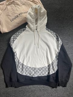 Louis Vuitton Virgil Louis Vuitton Circle Cut Monogram Hoodie