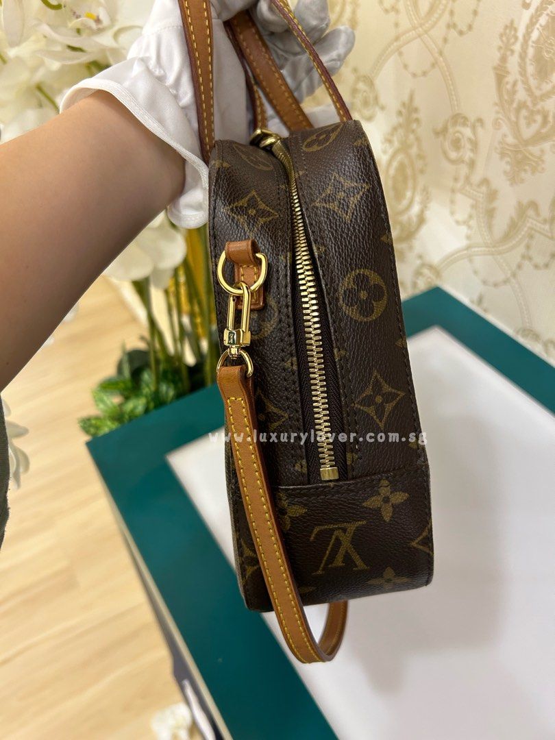 Authentic Louis Vuitton Spontini Leather Shoulder Bag Monogram Purse  Classic