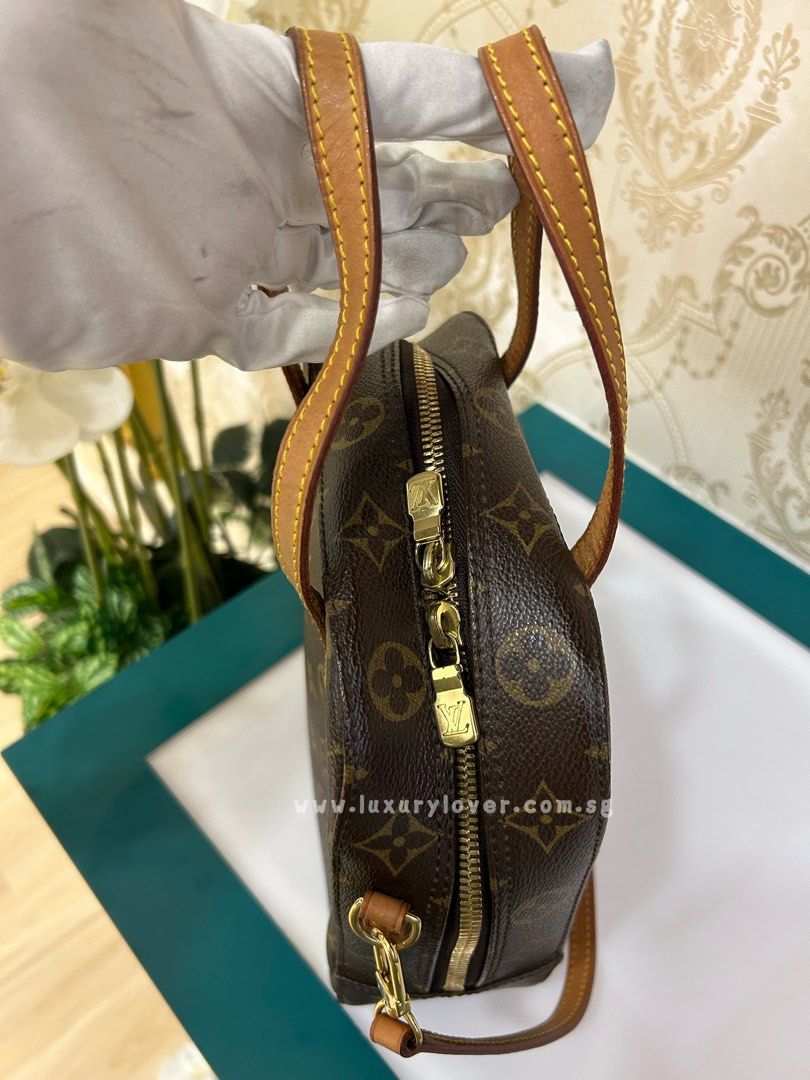 LV Louis Vuitton Spontini Shoulder Bag Monogram Canvas GHW
