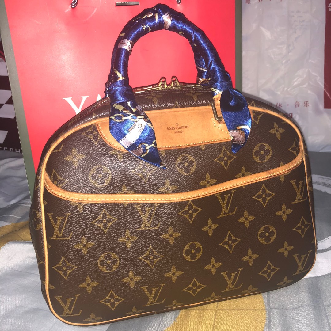 Louis Vuitton, Bags, Louis Vuitton Discontinued Trouville Monogram  Handbag Dust Bag Included