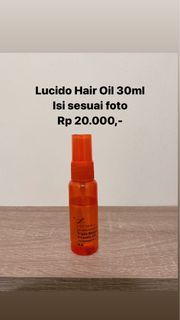 Lucido hair oil
