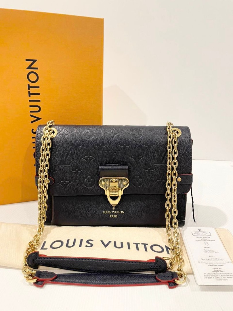 VGC Louis Vuitton Vavin woc black 2020, Barang Mewah, Tas & Dompet di  Carousell