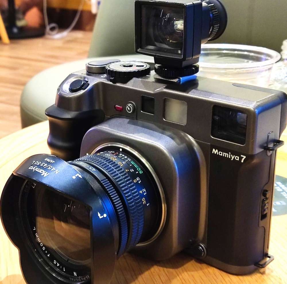 Mamiya body 50mm 連finder 有盒近全新, 攝影器材, 相機- Carousell