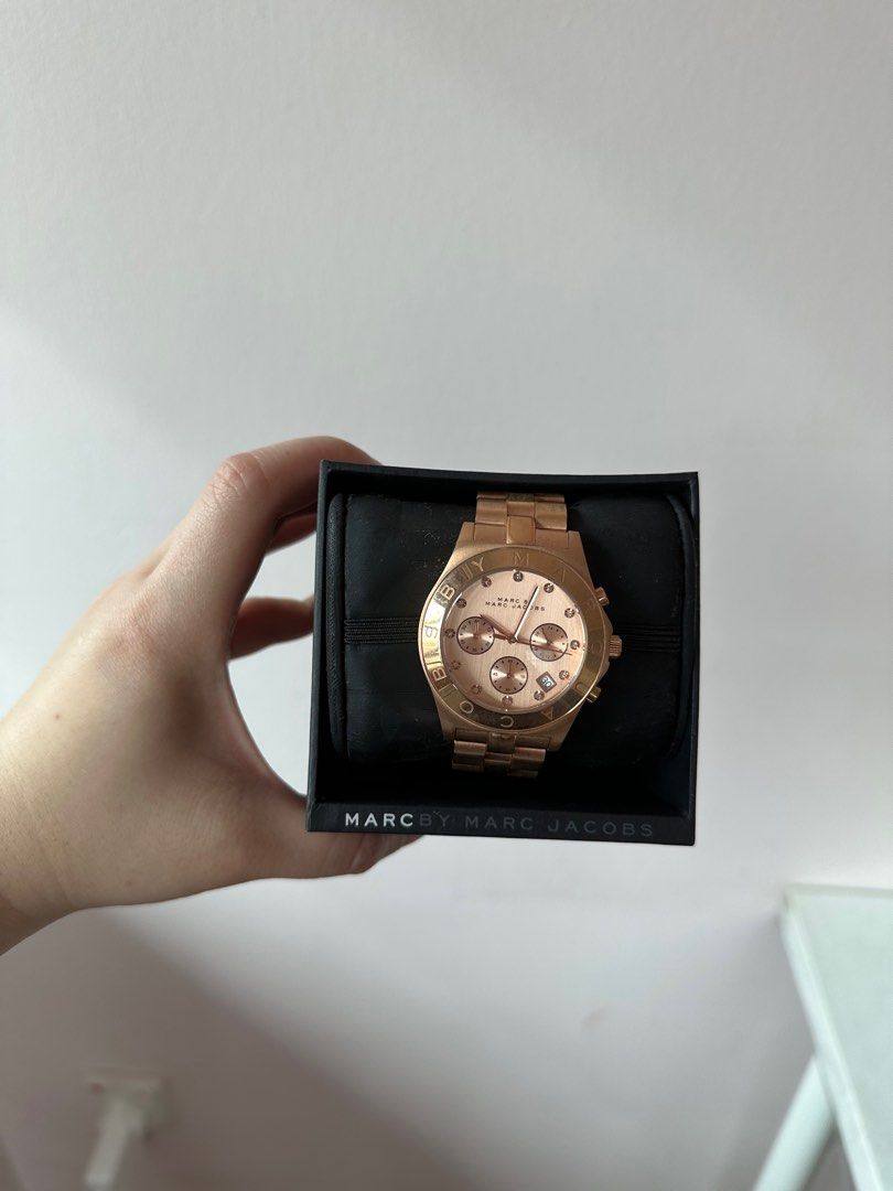 Marc jacobs watch women's best sale rose gold