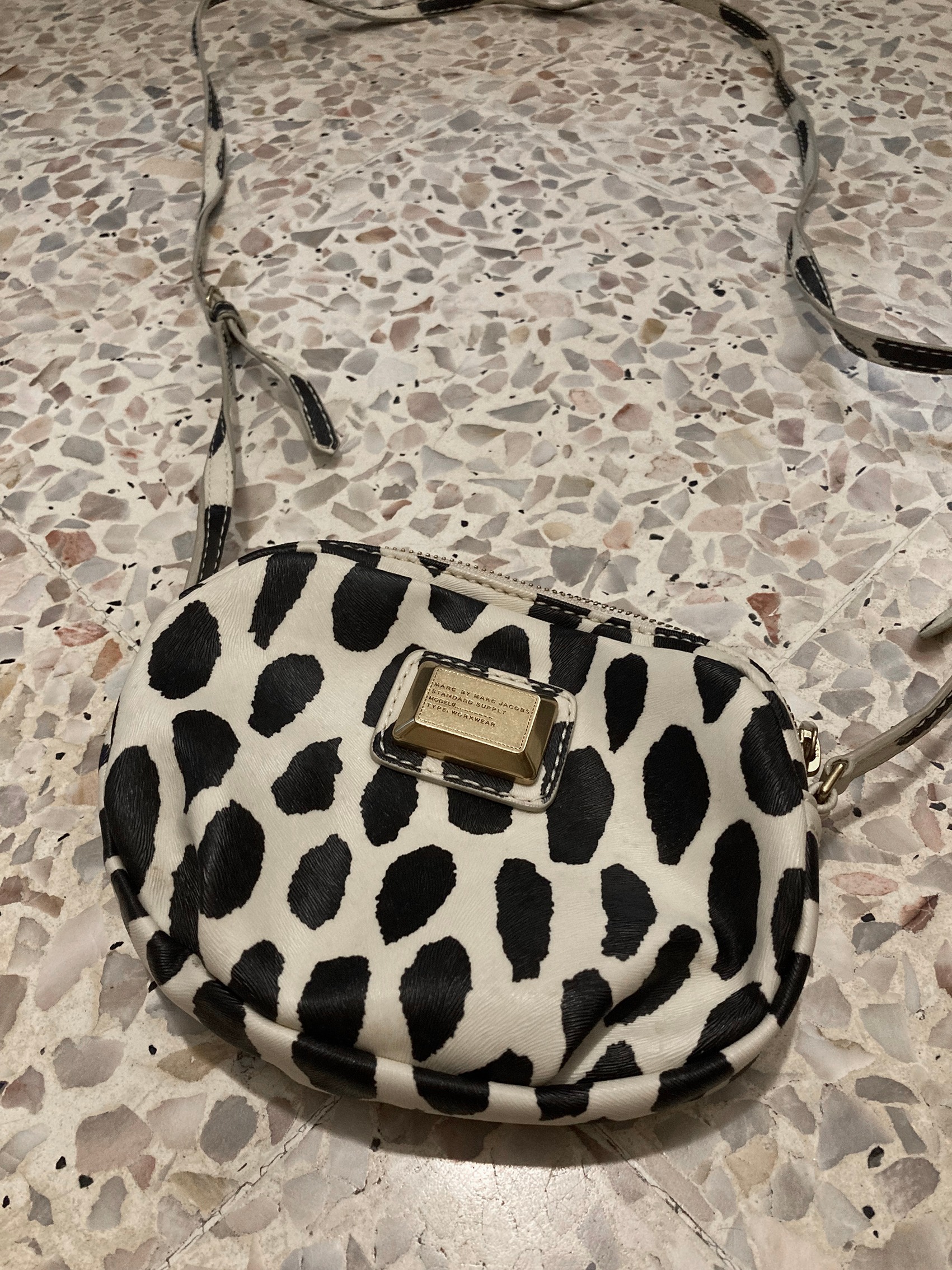 Marc Jacobs animal print Sling Bag Luxury Bags Wallets on