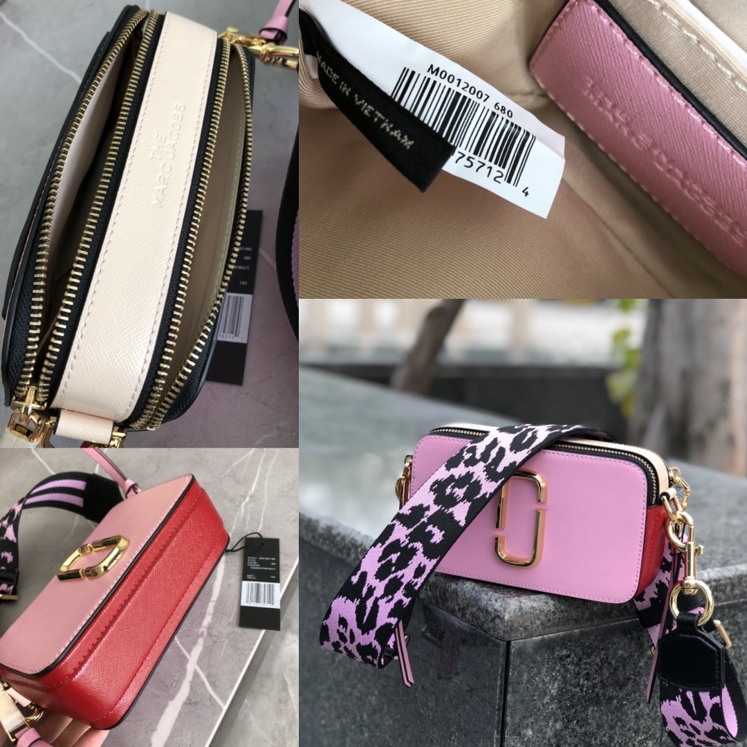 Marc+Jacobs+Snapshot+Colorblock+Camera+Bag+Black+Multi+M0012007 for sale  online