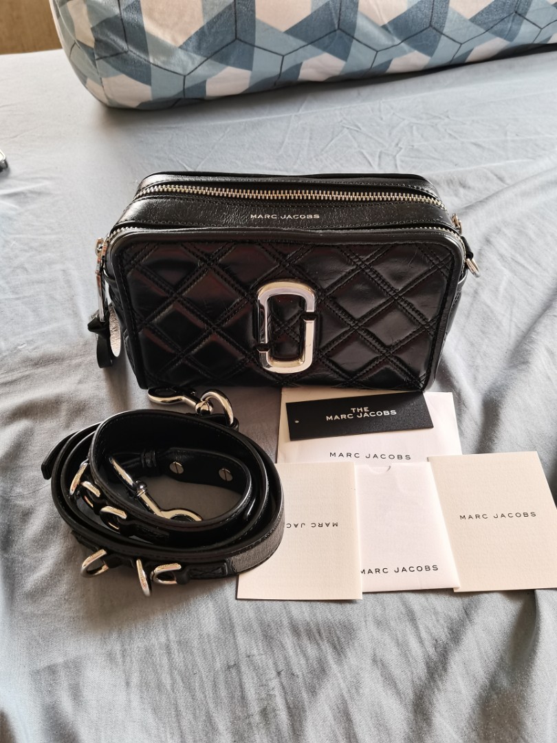 Brand New Authentic Marc Jacobs Softshot 21 Soft Leather Bag, Luxury, Bags  & Wallets on Carousell