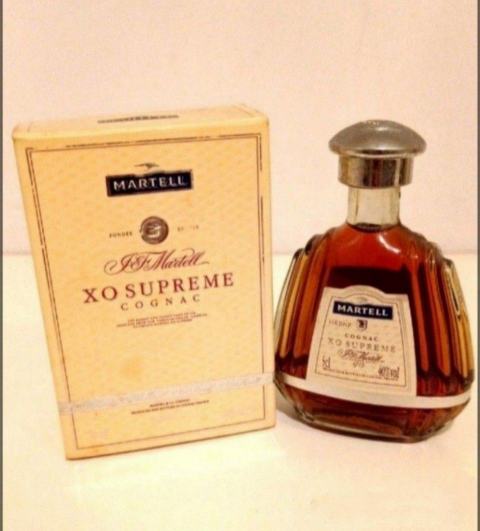 MARTELL COGNAC XO SUPREME 陳年酒版50ml 全新未開封保存良好冇揮發