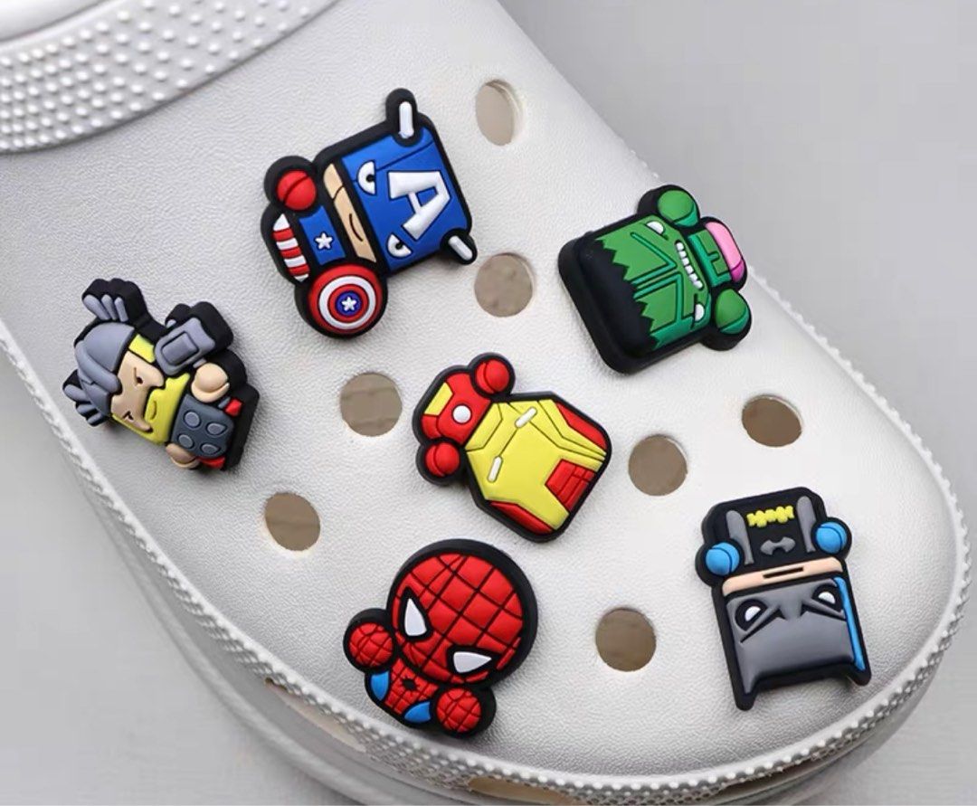 Marvel Jibbitz, Babies & Kids, Babies & Kids Fashion on Carousell