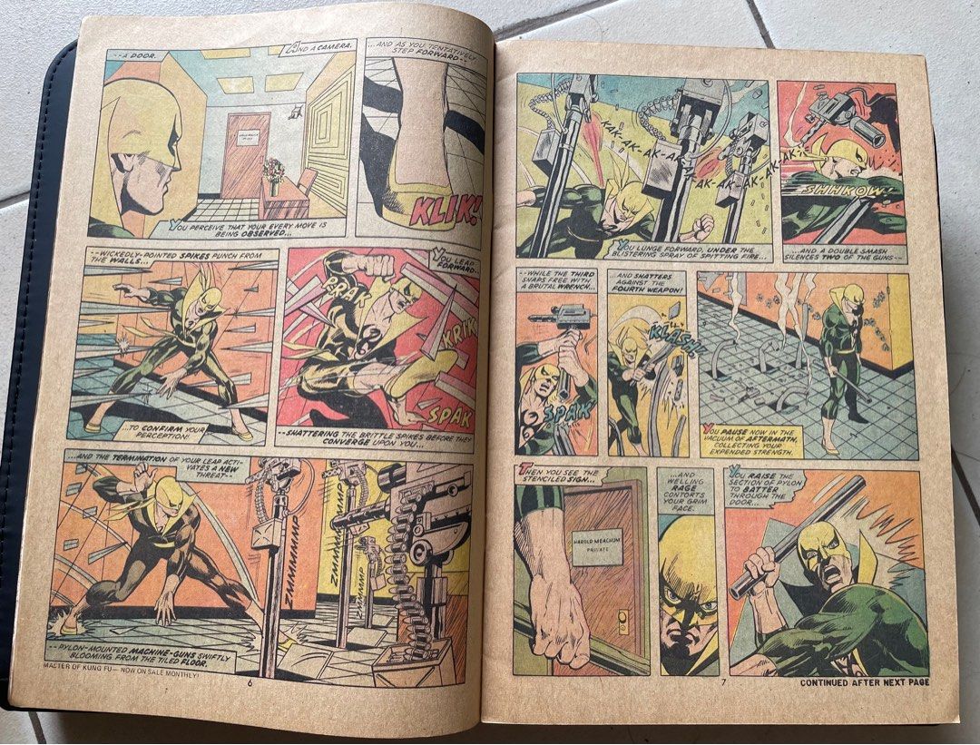 Marvel Premiere Featuring Iron Fist # 17 Comic Book (Category: Comics & Manga) located in Mandaluyong City. Submitted by collectorsobsessions (Listing ID 1257722646, Image 3). Description: - Not in Mint condition. - Could be categorized as Good to Very Good condition. - What you see is what you get. - PRICE: P500.