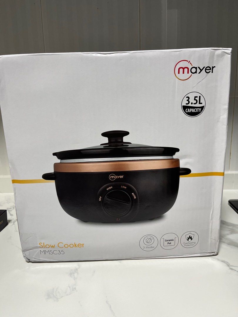 Mayer Slow Cooker MMSC35, TV & Home Appliances, Kitchen Appliances