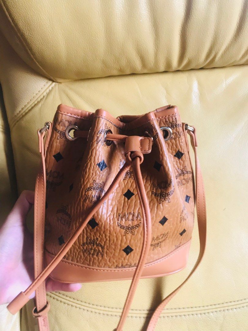 MCM bucket bag Women s Fashion Bags Wallets Cross body Bags