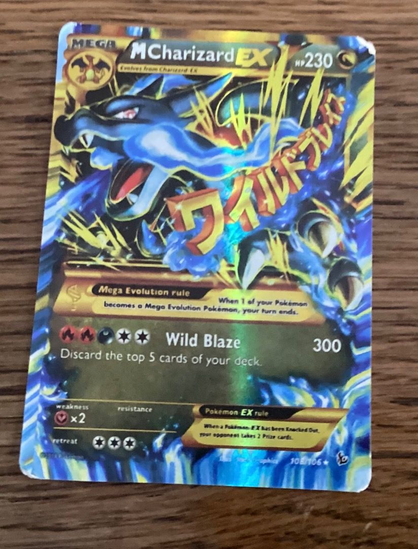 M Charizard-EX (108/106), Busca de Cards