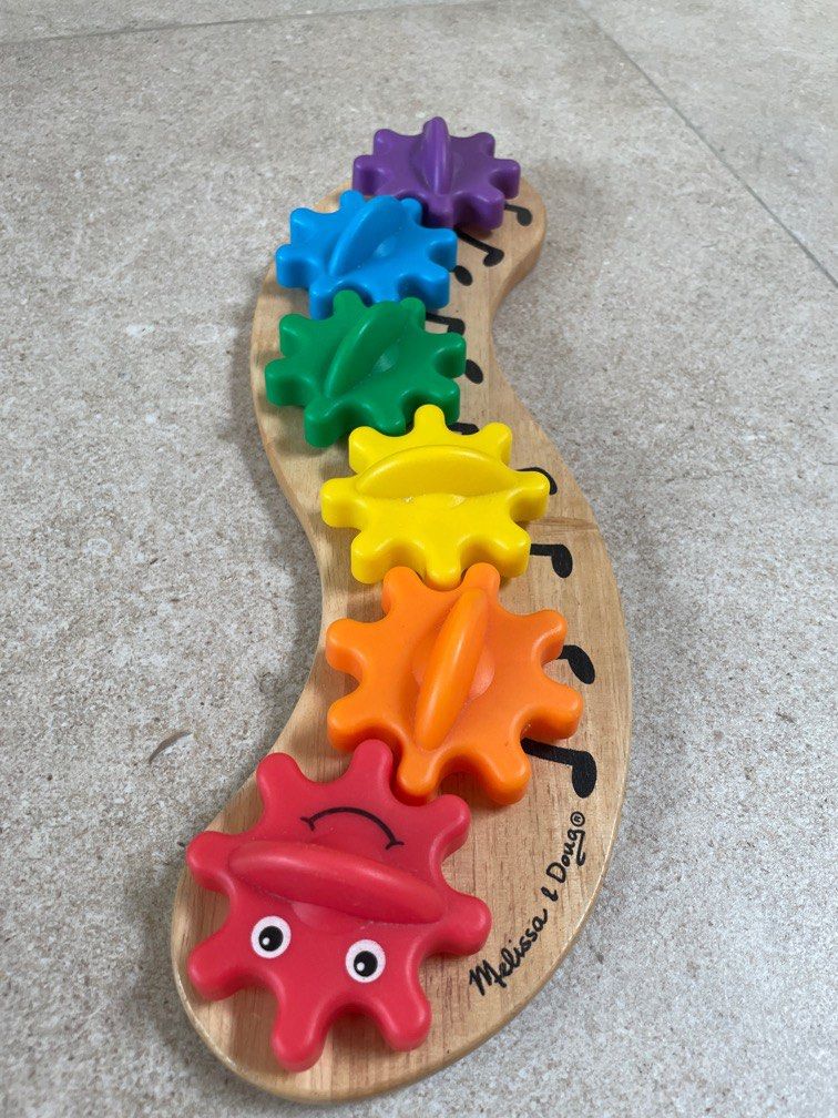 Melissa and doug caterpillar gear toy new arrivals