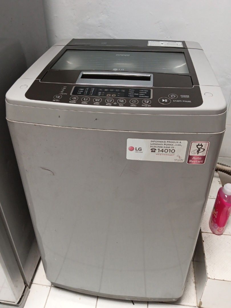 Mesin cuci LG turbo drum, Kitchen & Appliances di Carousell