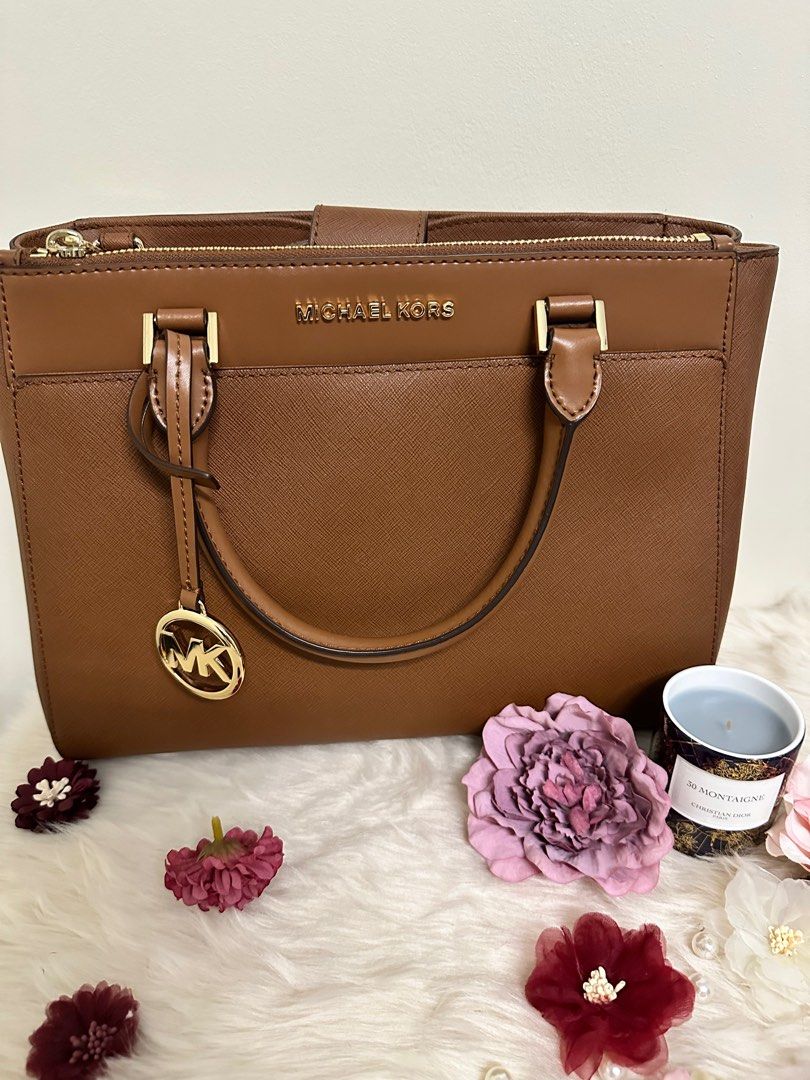 Michael kors adrienne satchel top