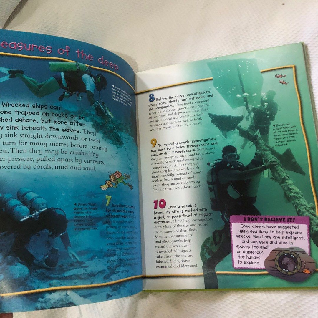Miles Kelly 100 Things You Should Know About Shipwrecks, Hobbies & Toys ...