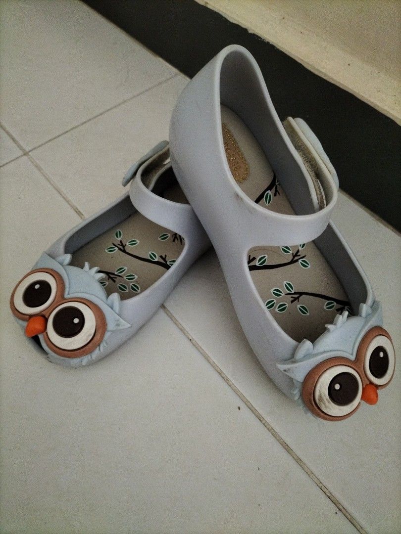 Mini melissa on sale owl shoes