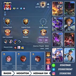 MLBB ACCOUNT