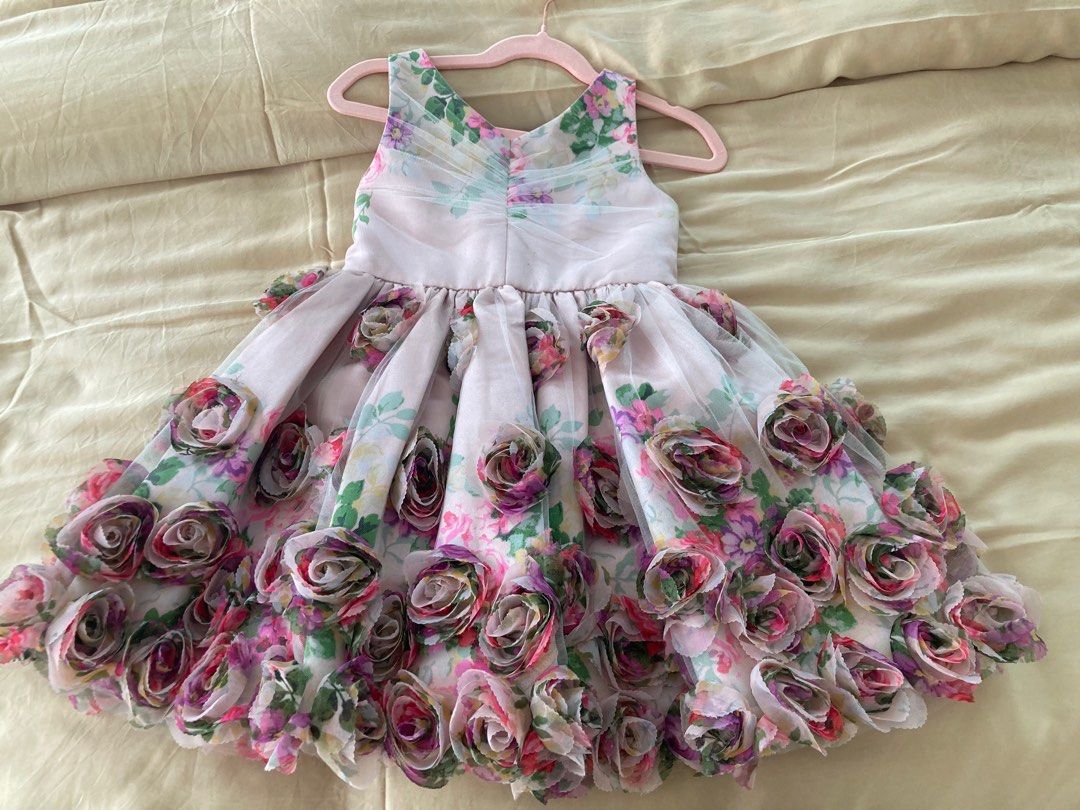 Monsoon flower party dress aged 4 Babies Kids Babies Kids