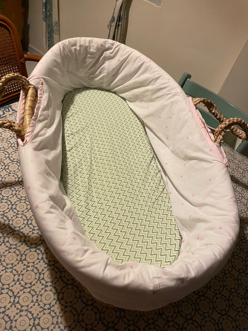 Mothercare Moses basket, Babies & Kids, Baby Nursery & Kids Furniture