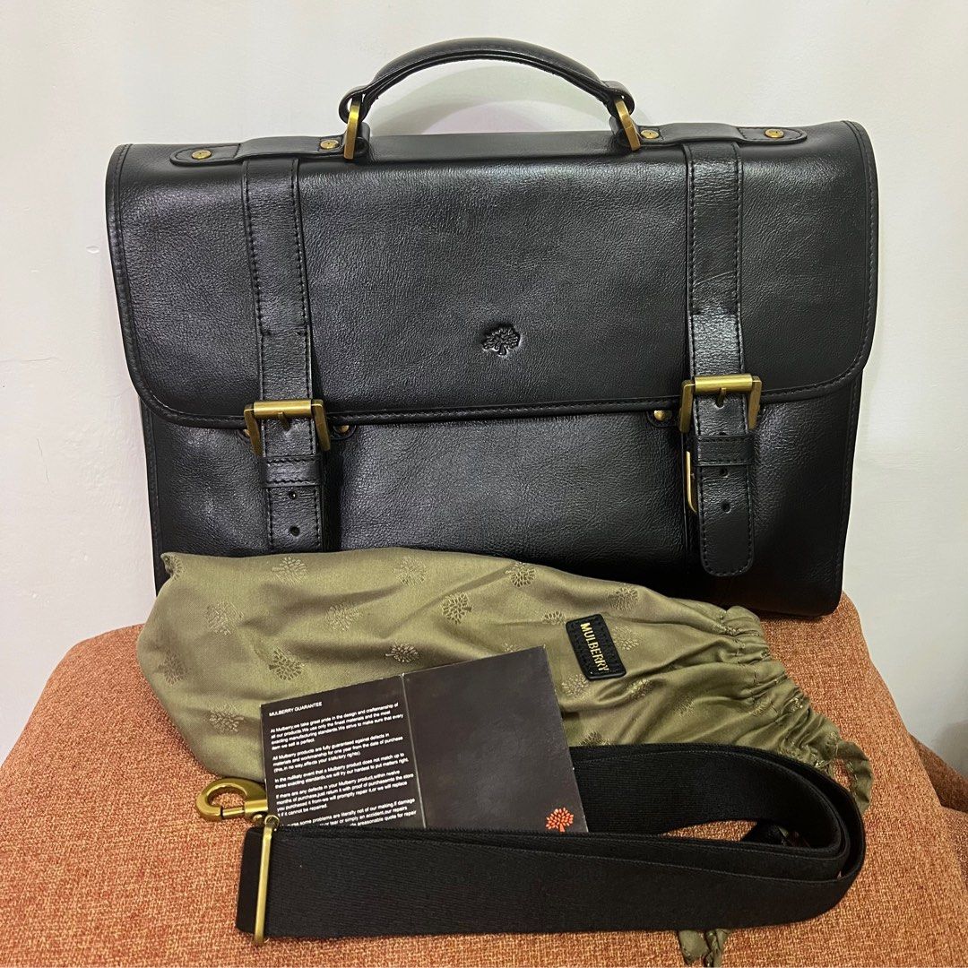 Mulberry walter store briefcase