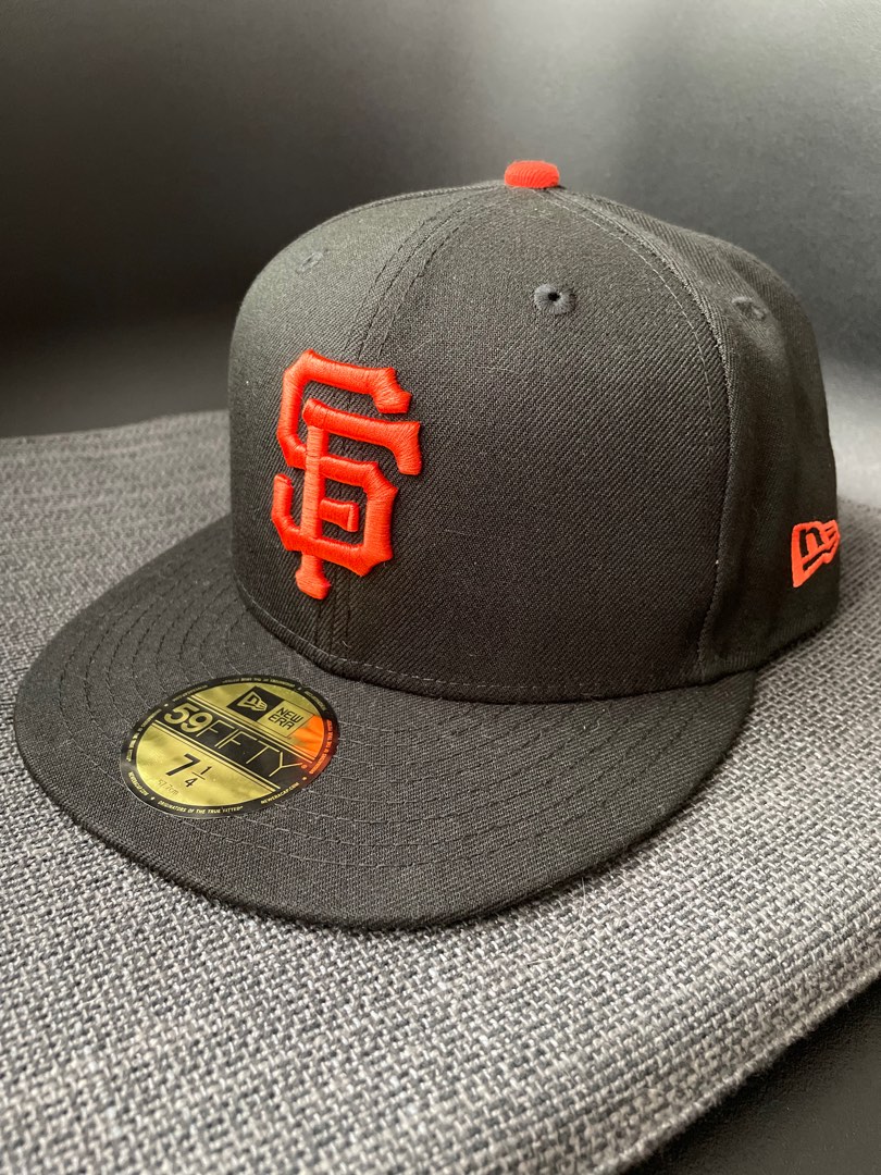 New Era - MLB Black fitted Cap - San Francisco Giants Authentic On-Field 59Fifty Black Fitted @ Hatstore