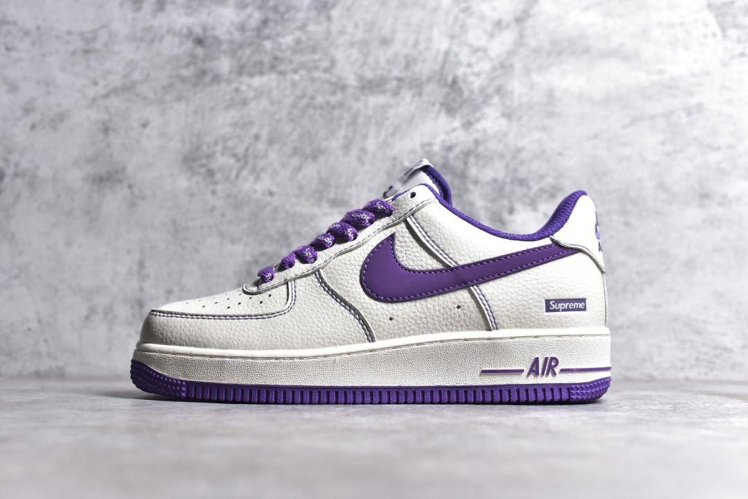 Purple sales nike forces