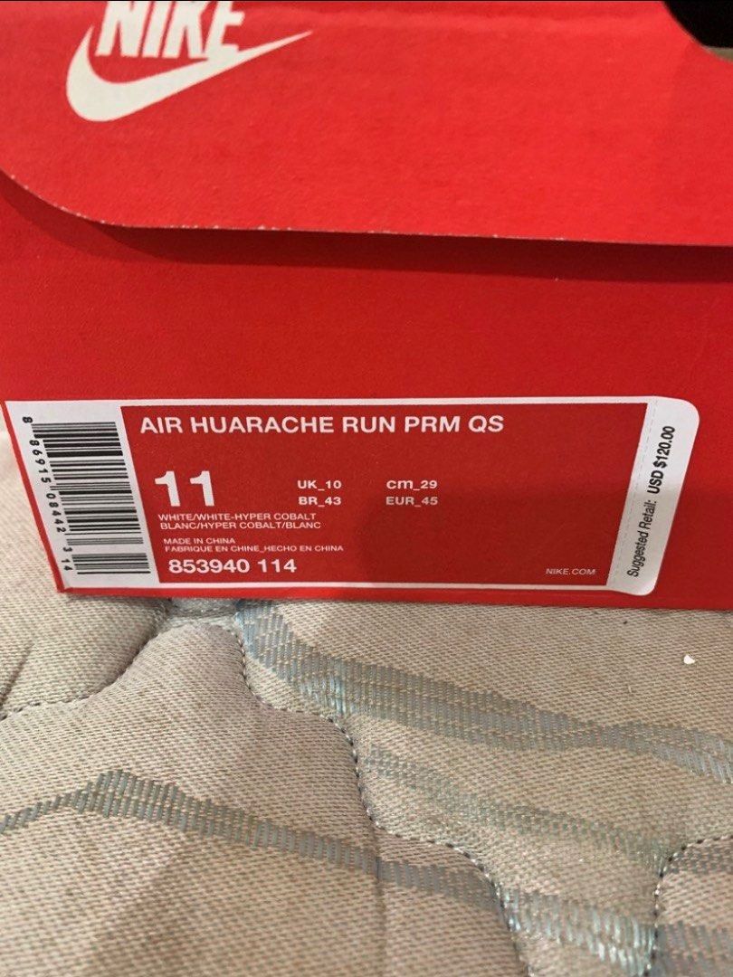 Air huarache run store prm qs undefeated