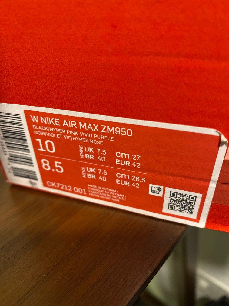 Nike air max 27 cheap size 7.5
