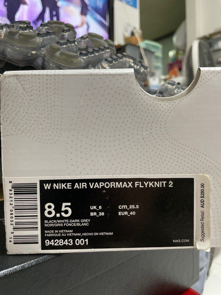 Nike Air Vapormax Flyknit 2 Women s Fashion Footwear Sneakers